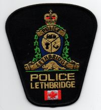 CANADA,ALBERTA,LETHBRIDGE POLICE 4